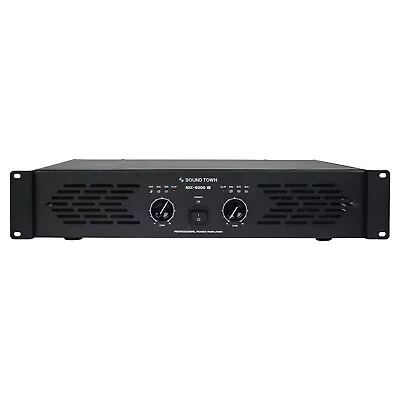 Sound Town PA Dual-Channel 2 X 1560W At 4-ohm 6000W Output Power Amp NIX-6000IB • $246.49