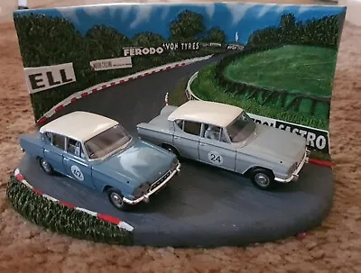 Vanguards Ford Classics 109E RD1002 2 Peice Set & Brands Hatch Diorama LIMITED E • £30