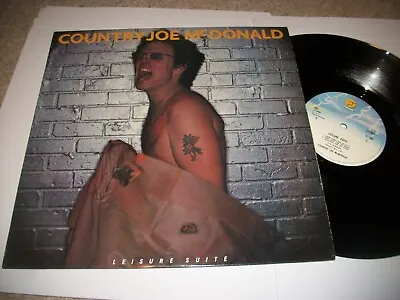 COUNTRY JOE McDONALD- LEISURE SUITE VINYL ALBUM • £3.49