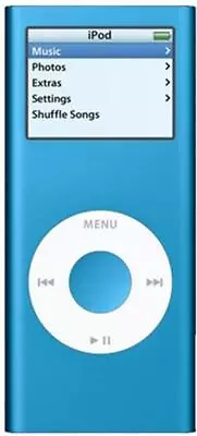 Apple IPod Nano 2nd Generation Gen 4GB Blue - MP3 MP4 Music Player Bundle • £89.99