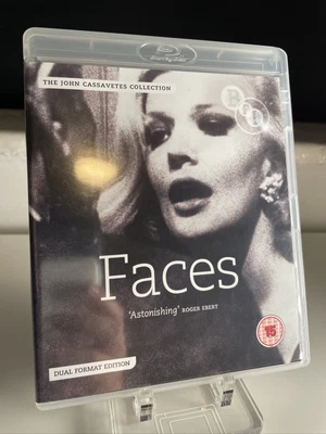 £9.50 • Buy Faces (The John Cassavetes Collection) - BFI Blu-ray - Complete With Booklet