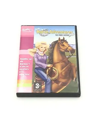 Barbie Horse Adventures: The Ranch Mystery - PC CD-ROM - RARE • £10