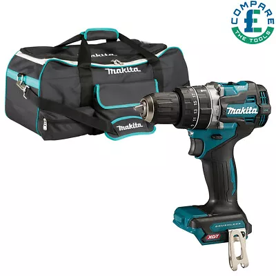 Makita HP002G 40V Max XGT Brushless Combi Drill With 832366-8 Large Tool Bag • £185.86