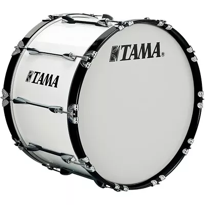 Tama Marching 26 X 14 In. Starlight Marching Bass Drum With Carrier Sugar White • $839.99
