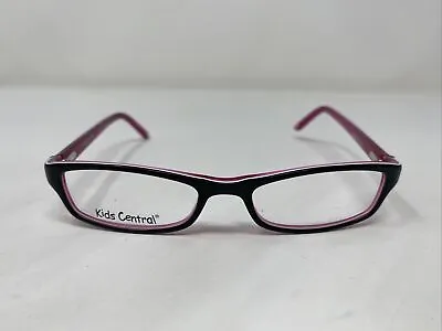 Kids Central KC1618 #3 47-16-130 Black/Pink Full Rim Eyeglasses Frame QE39 • $42