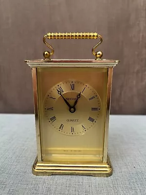 £9.50 • Buy Vintage Metamec Carriage Clock 1970s 1980s