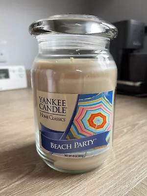 Beach Party Deerfield Yankee Candle Home Classics Large Jar 22OZ VRHTF • £32