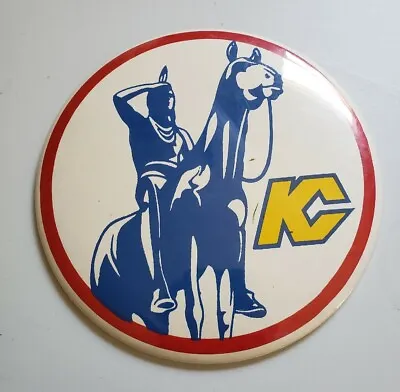 $32.98 • Buy VINTAGE 1975 NHL KANSAS CITY SCOUTS 6 INCH BUTTON EASEL Made In USA Discovery Co