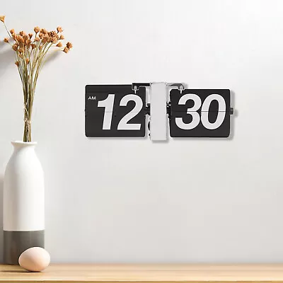 Wall Mounted Flip Clock No Case Digital Clocks Wall Mantel Table Tabletop Clock • £55.29