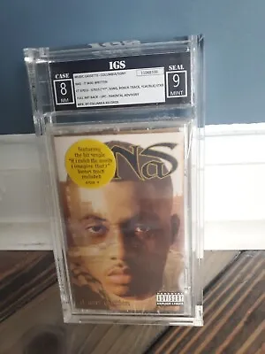 Nas It Was Written 1996 - New Sealed Slabbed Graded IGS Hip Hop 8/9 NM/MINT • $499