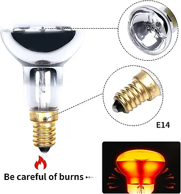4X R50 Spotlights 40W SES E14 Reflector Spot Light Bulbs Small Edison Screw Cap • £9.99