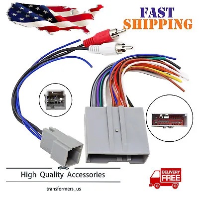 Car Stereo Radio Wiring Harness Adapter Plug Kit For Ford Explorer F150 F250 350 • $7.25