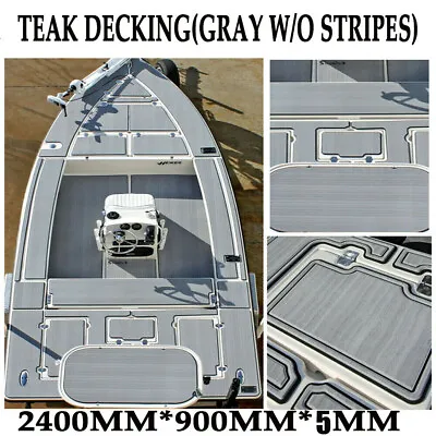 Thickened EVA Foam Boat Marine Flooring Mat Faux Teak Decking Sheet Yacht Pad • $45.60