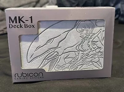 Rubicon White Dragon Skin Deck Box Deck Box [Lady Kaiba] • $40