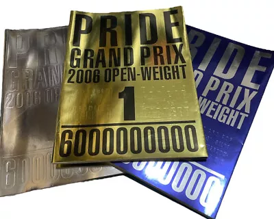 PRIDE Grand Prix GP 2006 Program 3 Set  Mirko Cro Cop Sakuraba Mark Hunt MMA UFC • $250