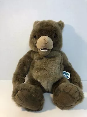 Kid Power Maurice Sendak's Little Bear Stuffed Plush 1998 Talks Laughs 16” • $19.90