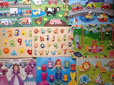 Wooden Jigsaw Puzzle Most With Easy Inset Grip Pieces For Pre School Children. • £5.95