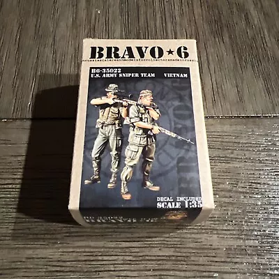 $35 • Buy 1/35 Bravo6 Bravo 6 B6 35022 U.S. Army Sniper Team Vietnam 1:35 Scale Model Kit
