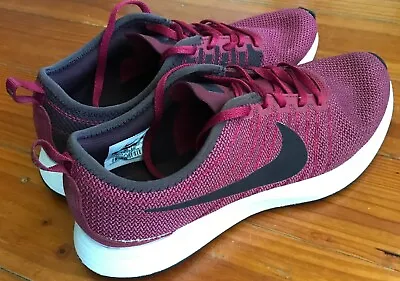 Womens NIKE Dualtone Racer Size UK8 - US9 Shoes Red Runners Jogging • $50