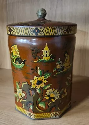 Vintage  Murray Allen Regal Crown Exclusive Confections Candy Tin England • $10
