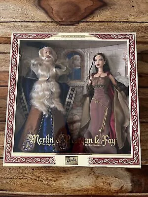 Barbie Merlin & Morgan Le Fay 2000 Limited Edition Magic Mystery 27287 Mattel • $186.68