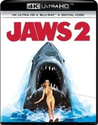 Jaws 2 [New 4K UHD Blu-ray] With Blu-Ray 4K Mastering Digital Copy Digital • $22.42