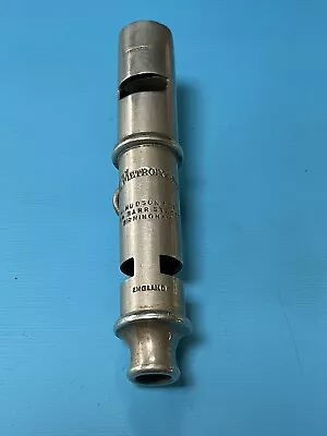 £55 • Buy J.Hudson & Co 533 Patent Combination Torpedo Whistle Ref#53