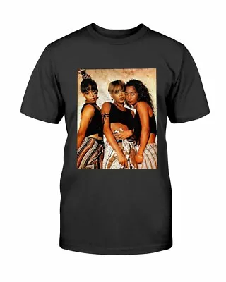 TLC Girl Group Vintage Black T-shirt S - 5XL • $12.95