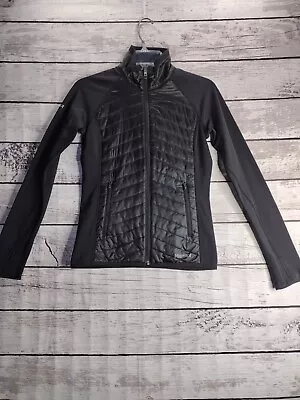 Marmot Jacket Women's XS Black Variant Polartec Insulated Quilted Full Zip Thumb • $32.99