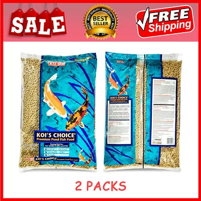 $38.58 • Buy Kaytee Koi's Choice Koi Floating Fish Food 10 LB Bag, 2 Packs