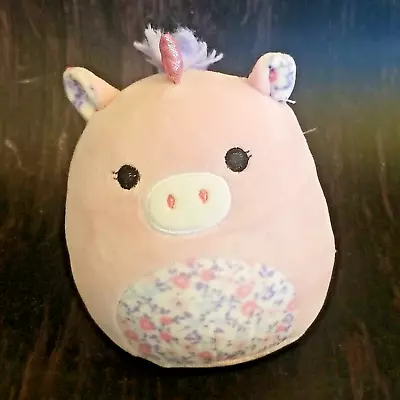 SQUISHMALLOW 5  Mini Plush Pink Unicorn Pig MIKAH 2019 Kelly Toy Flowers • $15