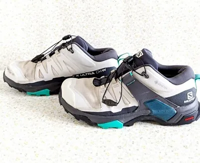 Salomon X Ultra 04W Hiking Boots Shoes Ortholite Liner GoreTex UK 5.5 • £29.99