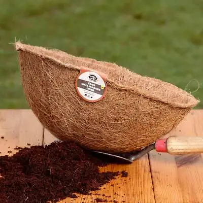 Coco & Coir Planter Liner | Coir Liners For Wall Planters Wall Mangers & Troughs • £11.97