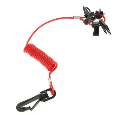 $18.65 • Buy Outboard Motor Parts Kill Stop Switch & Safety Tether Lanyard For Tohatsu
