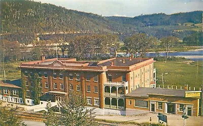 Quebec Canada Hotel Restigouche Matapedia Vintage Chrome Postcard • $4