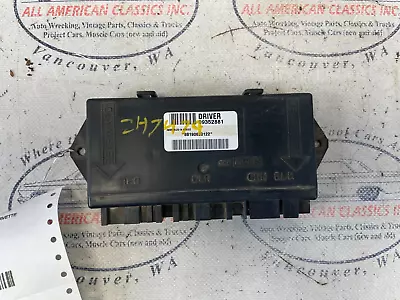 1997-99 C5 Corvette Theft-Locking Door Control Module LH Left Driver - OEM • $99.95