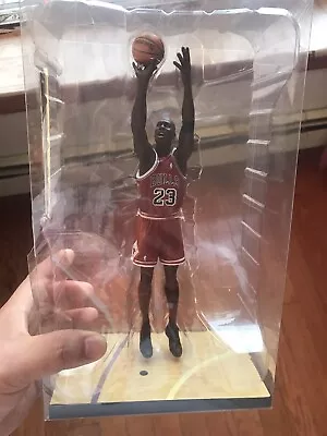 Michael Jordan 1998 NBA Finals Winning Last Shot 8  Figure • $58