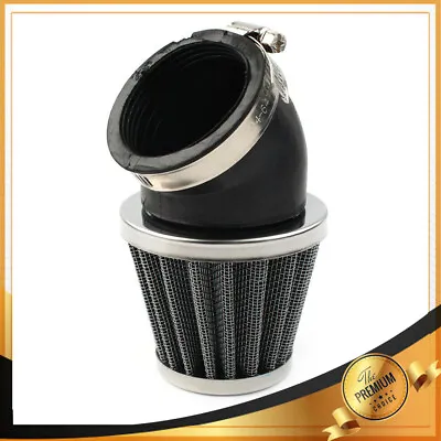 50mm Air Cold Filter Cleaner Universal Motorcycle Scooter ATV Pit Dirt Bike UK • £8.55