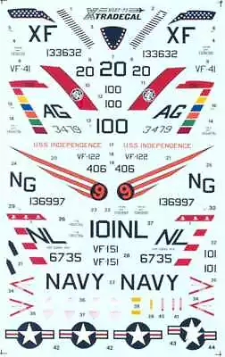 Xtra Decals 1/72 U.S. NAVY McDONNELL F-3H DEMON • $13.50