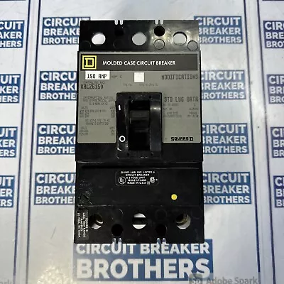 SQUARE D KAL26150 150 Amp 600V 2 Pole Circuit Breaker-Warranty (Ship Same Day) • $142.49