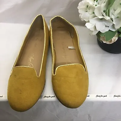 £19.95 • Buy Women's Mustard Coloured Faux Suede Comfort Slippers. UK Size 6. Florence & Fred