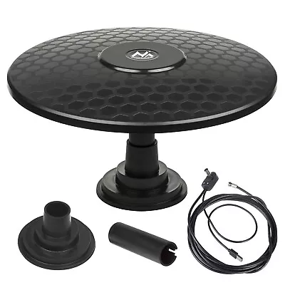 TV Antenna Aerial Omnidirectional USB DVB-T2 HEVC Car Camper Magnetic Strong UK • £28.59