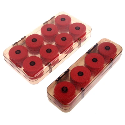 $11.19 • Buy 16Pcs Fishing Line Board Spools Storage Box Winding Board Shaft Fly Gear Winders