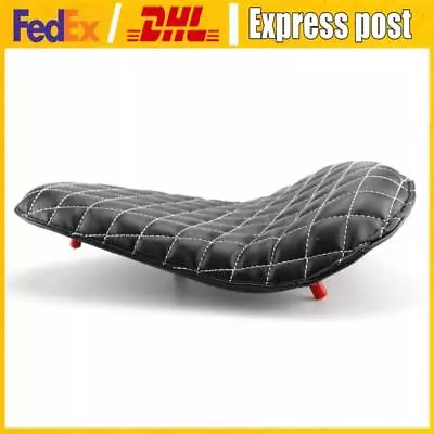 For Seat V Cafe Plaid Motorcycle Solo Yamaha Star Racer Bobber Chopper EF2 • $119.58