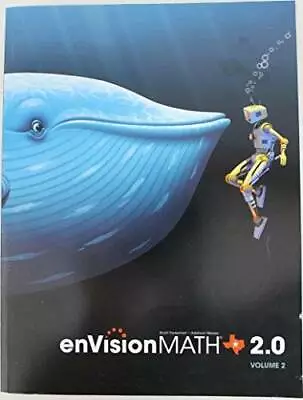 EnVision Math 2.0 Texas Edition Volume 2 5th Grade Workbook - Student Edi - GOOD • $4.90