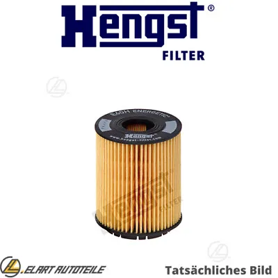 Oil Filter For Fiat Opel Doblo Large Room Limousine 119 223 Qubo 225 Hengst Filter • £19.27