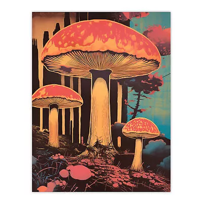 Vintage Mushroom Aesthetic Earthy Forest Cep Kitchen Art Poster Print Picture • $16.99