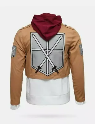 Attack On Titan Mikasa Ackerman (Size: M) Cosplay Costume Jacket Hoodie Scout • $29.77
