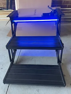 Caravan Rv Step Electric Step Aluminuim Electric Double Step With Led Light  • $695