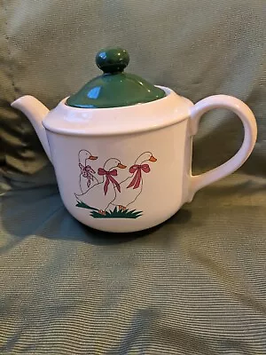 LARGE HORNSEA POTTERY THE FARMYARD COLLECTION TEA POT Morphy Richards  12x14cm • £34